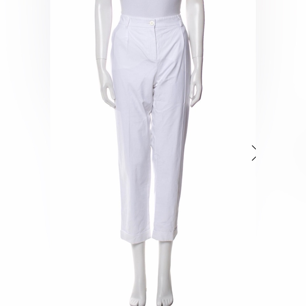 Women white piquet cotton, L dolce anklet length , very elegant
NOT A JUMPSUIT !